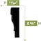 Ekena Millwork WM356 - 2 1/4"H x 11/16"D x 144"L Casing Flexible Moulding CASFWM356X144 - alternate 2